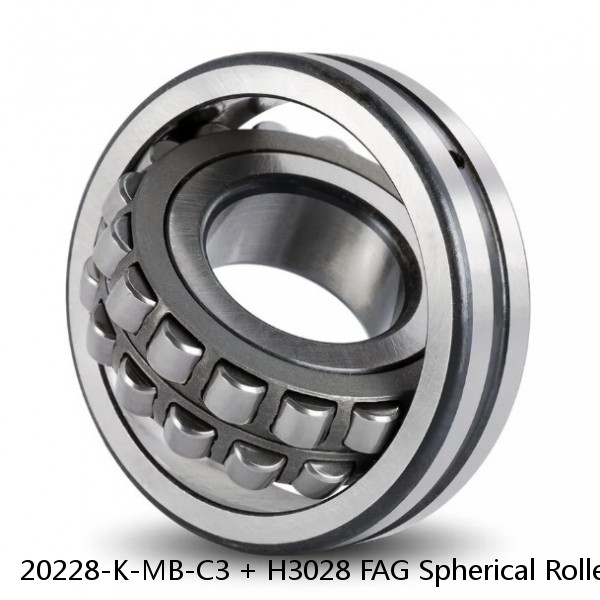 20228-K-MB-C3 + H3028 FAG Spherical Roller Bearings #1 small image